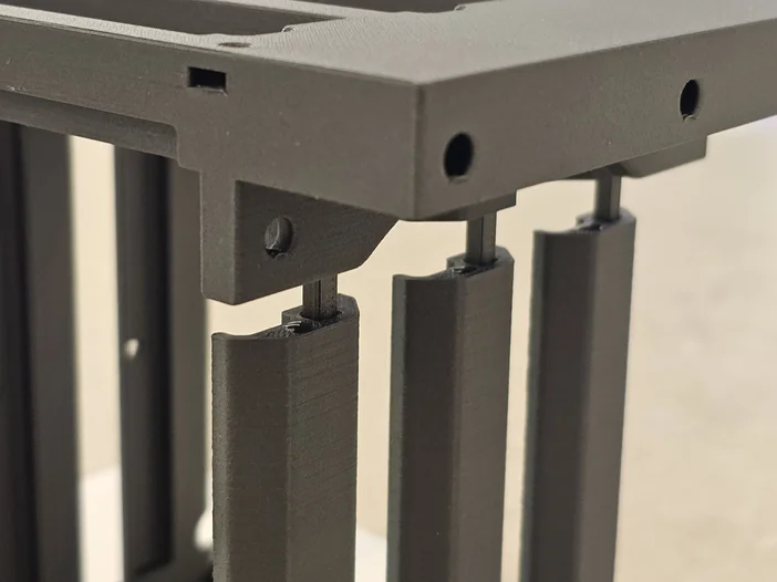 Printable drive cage assembly