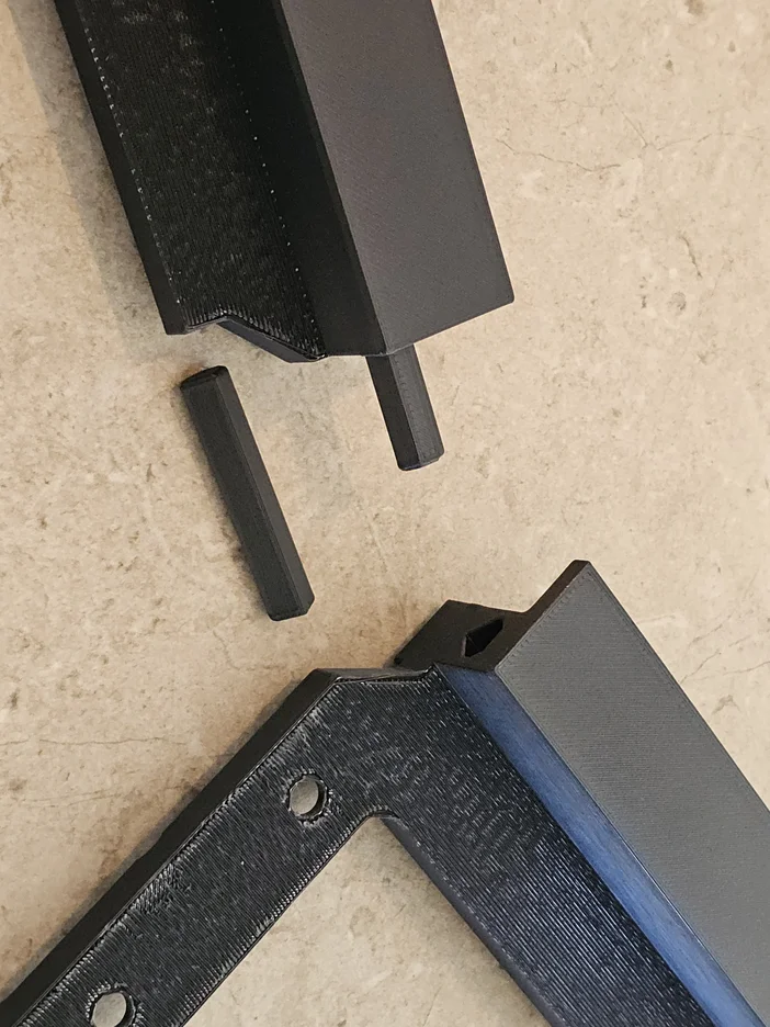 FRONT 4000 series Front Xeneon edge mount assembly