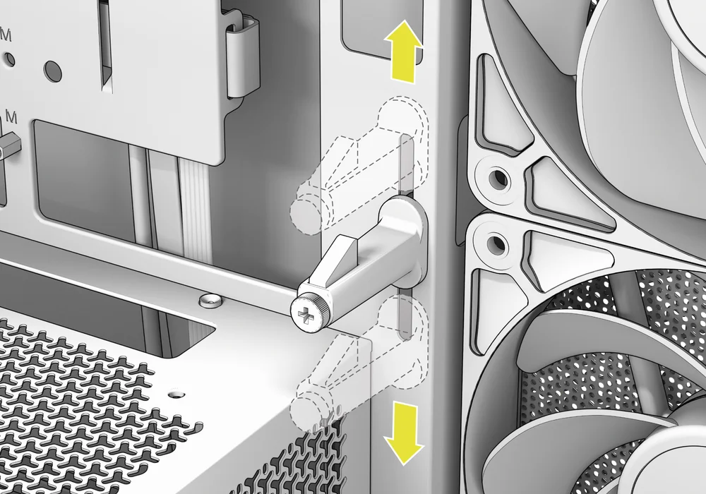 2800X Anti Sag Stabilization Arm - QSG Visual