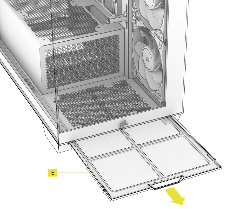 2800X Bottom Filter Removal - QSG Visual
