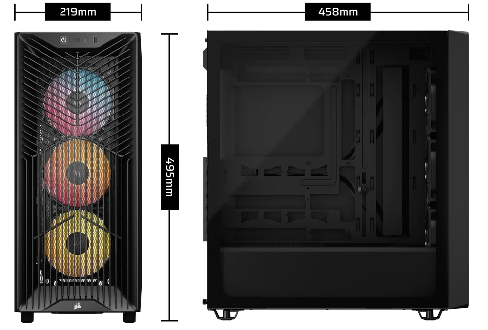3200D Dimensions Illustration - QSG Visual
