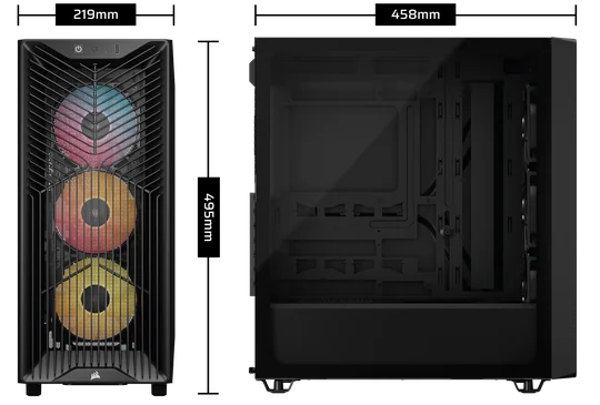 3200D Dimensions Illustration - QSG Visual