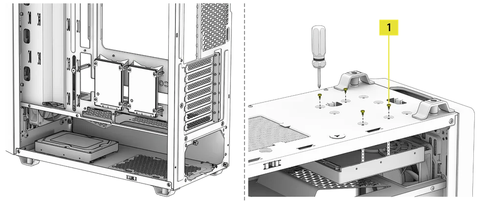 HDD Installation on 3200D - QSG Visual