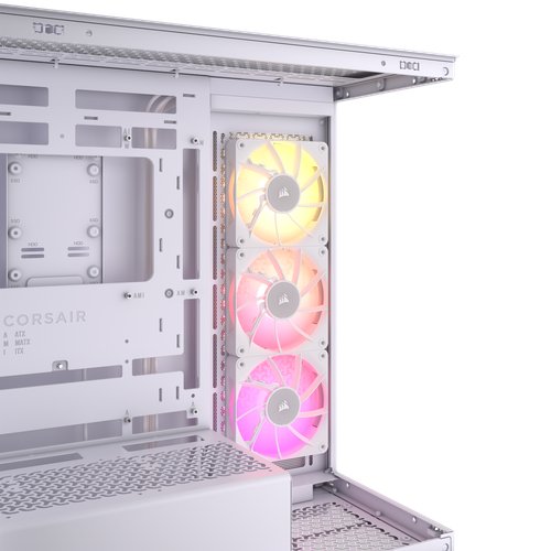 3500X Mid-Tower PC Case - White
