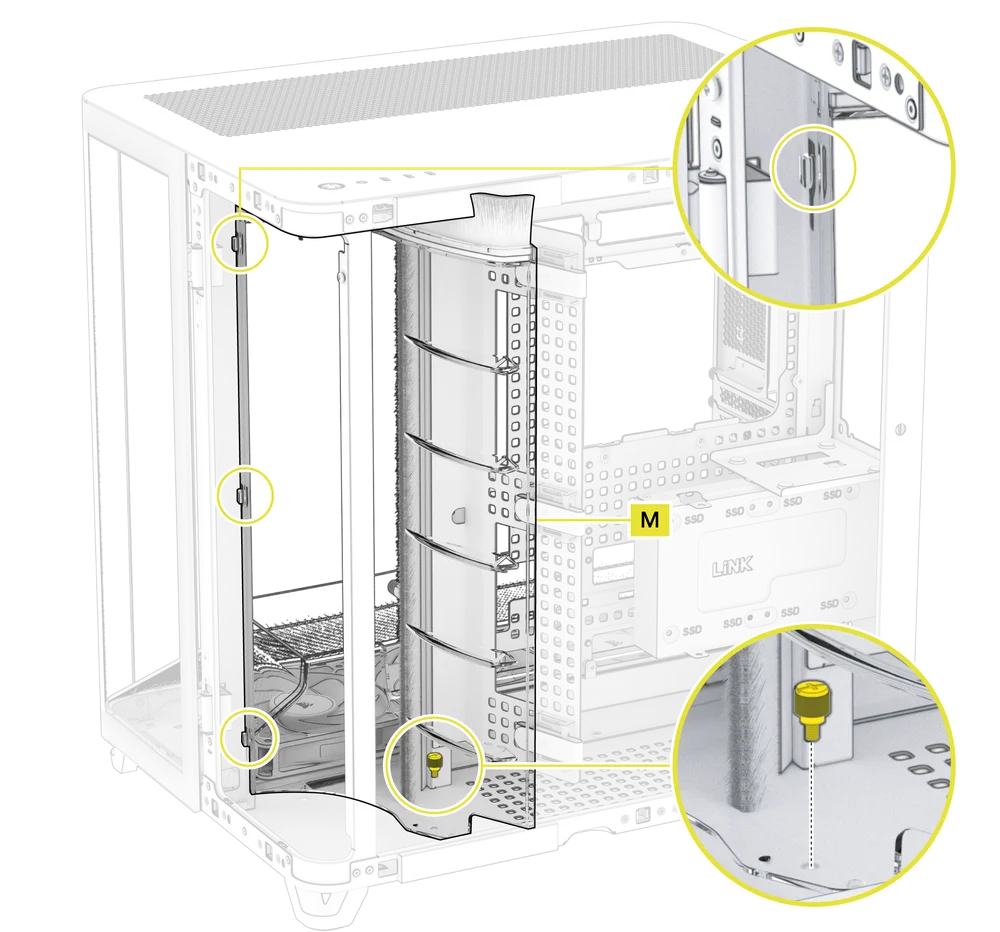 Chamber diverter on AIR 5400 case - QSG