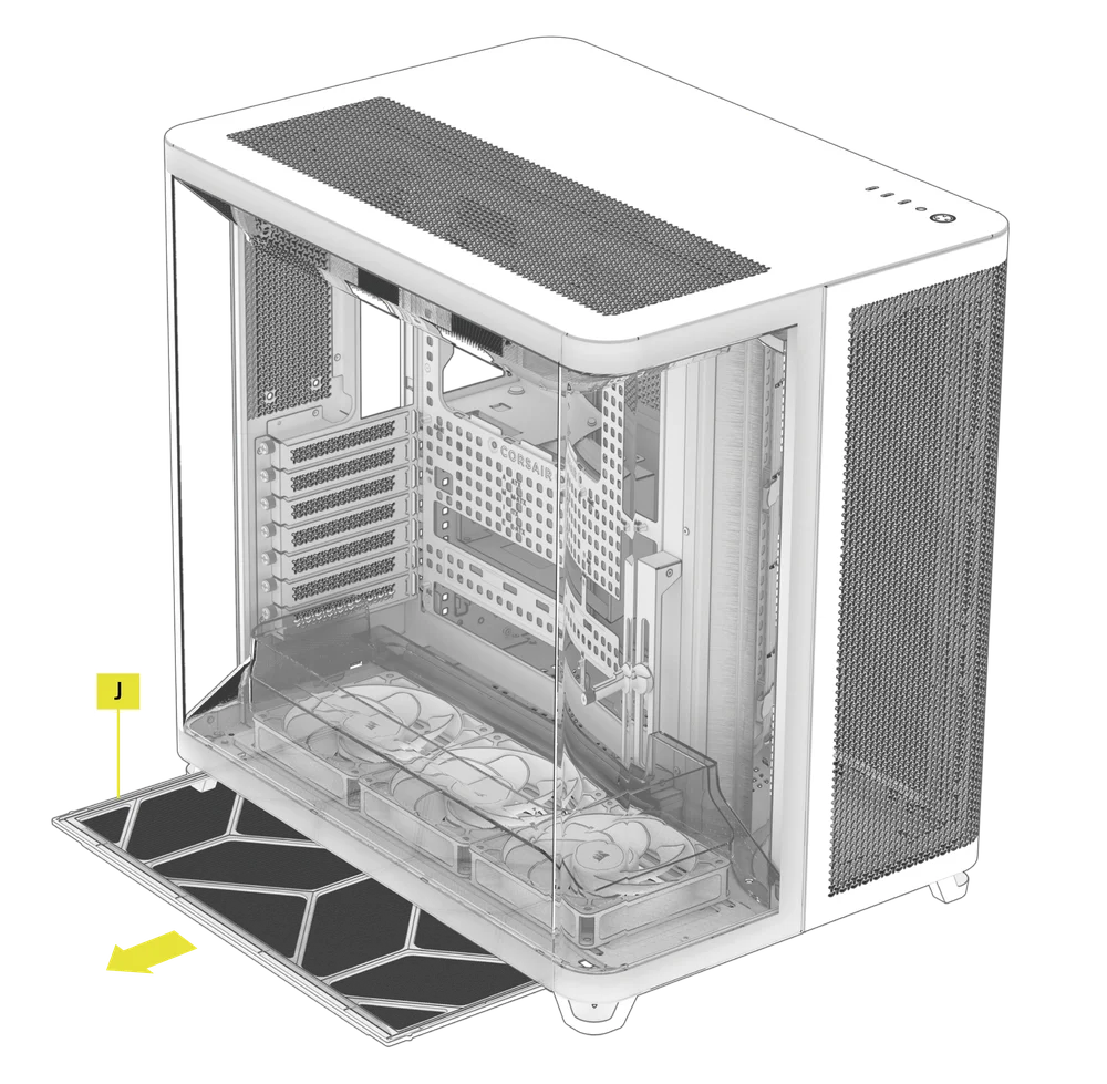 Bottom filter of AIR 5400 - QSG