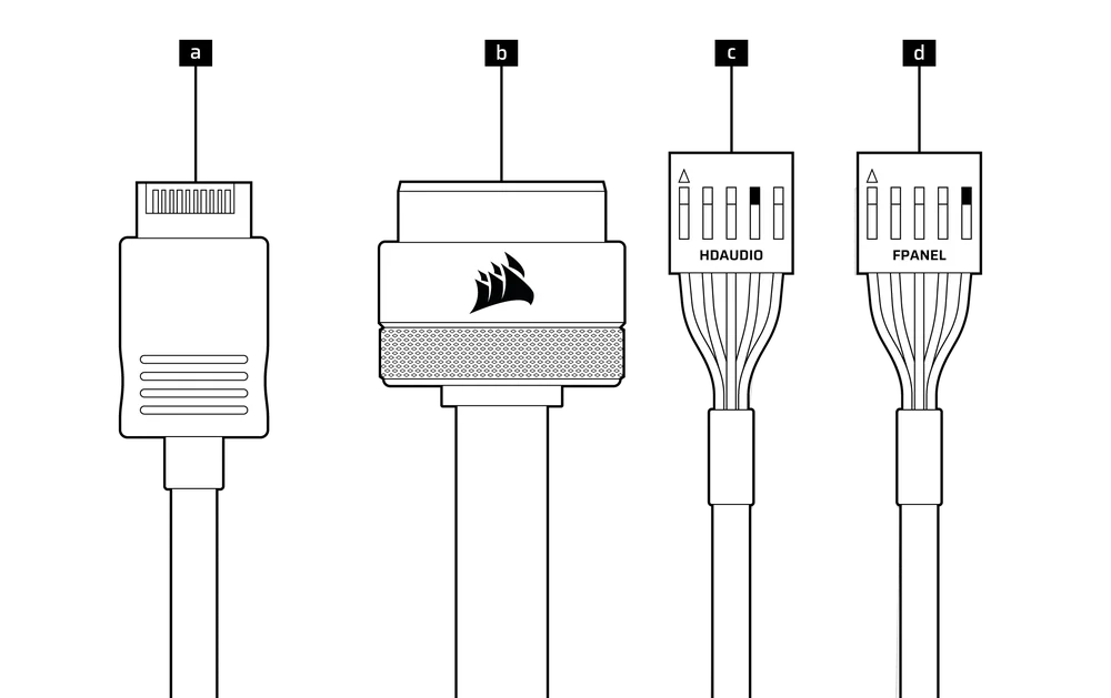 AIR 5400 Front I/O Connections - QSG