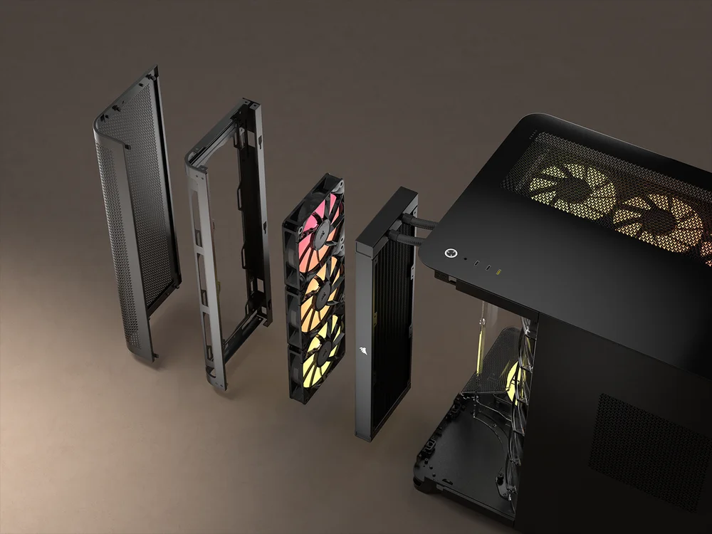 デュアルチャンバー対トリプルチャンバーケース：違いは何か？ | CORSAIR