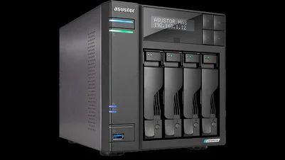 Shot of Asustor NAS