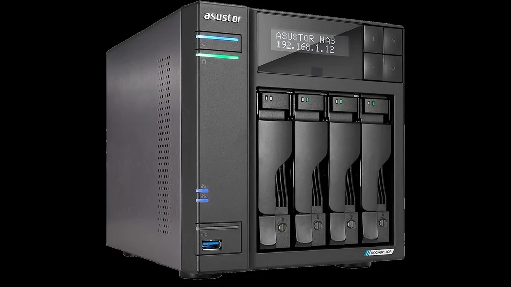 Shot of Asustor NAS