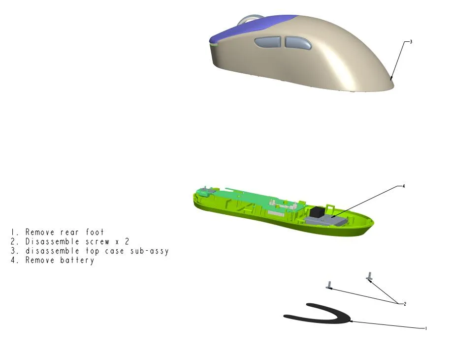 BATTERY_SABRE v3 PRO ULTRALIGHT WIRELESS ERGO_TOM ABS_QSG Brief_v1