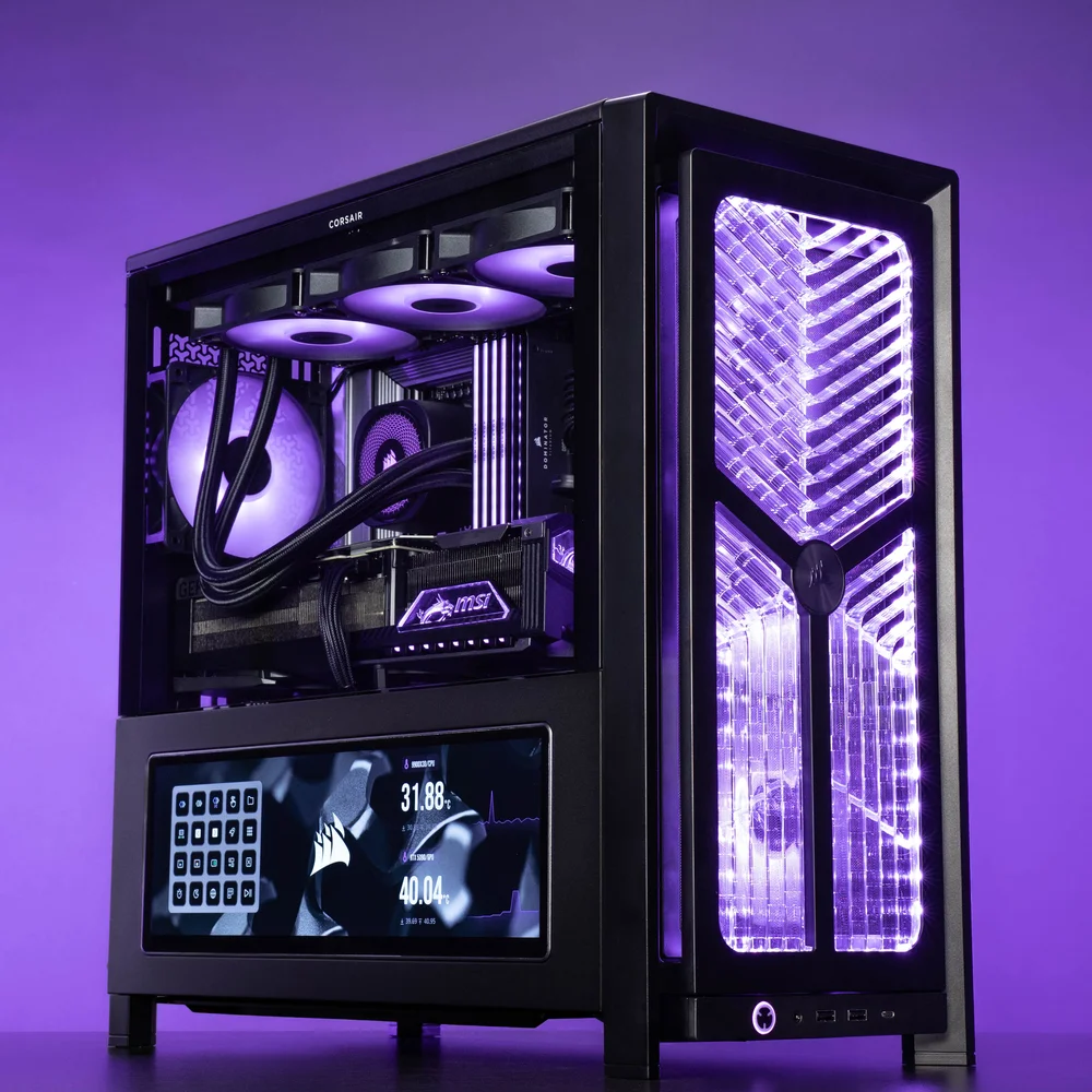 Black FRAME 4000X | RS ARGB & XENEON EDGE