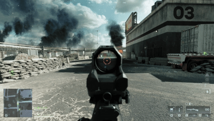 Battlefield 6 Flick Look gif