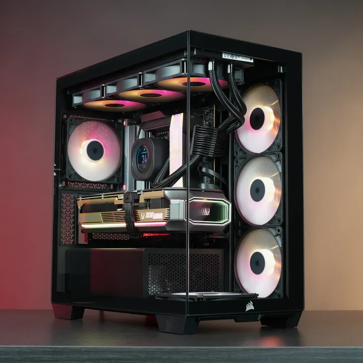 Black 2800X RS-R ARGB | Warm Lighting