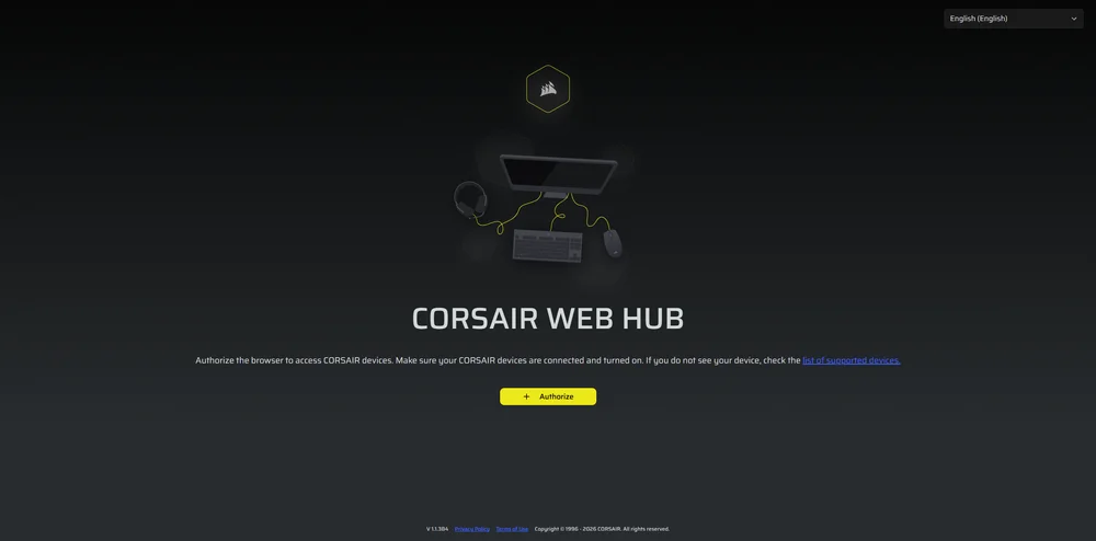 CORSAIR WEB HUB