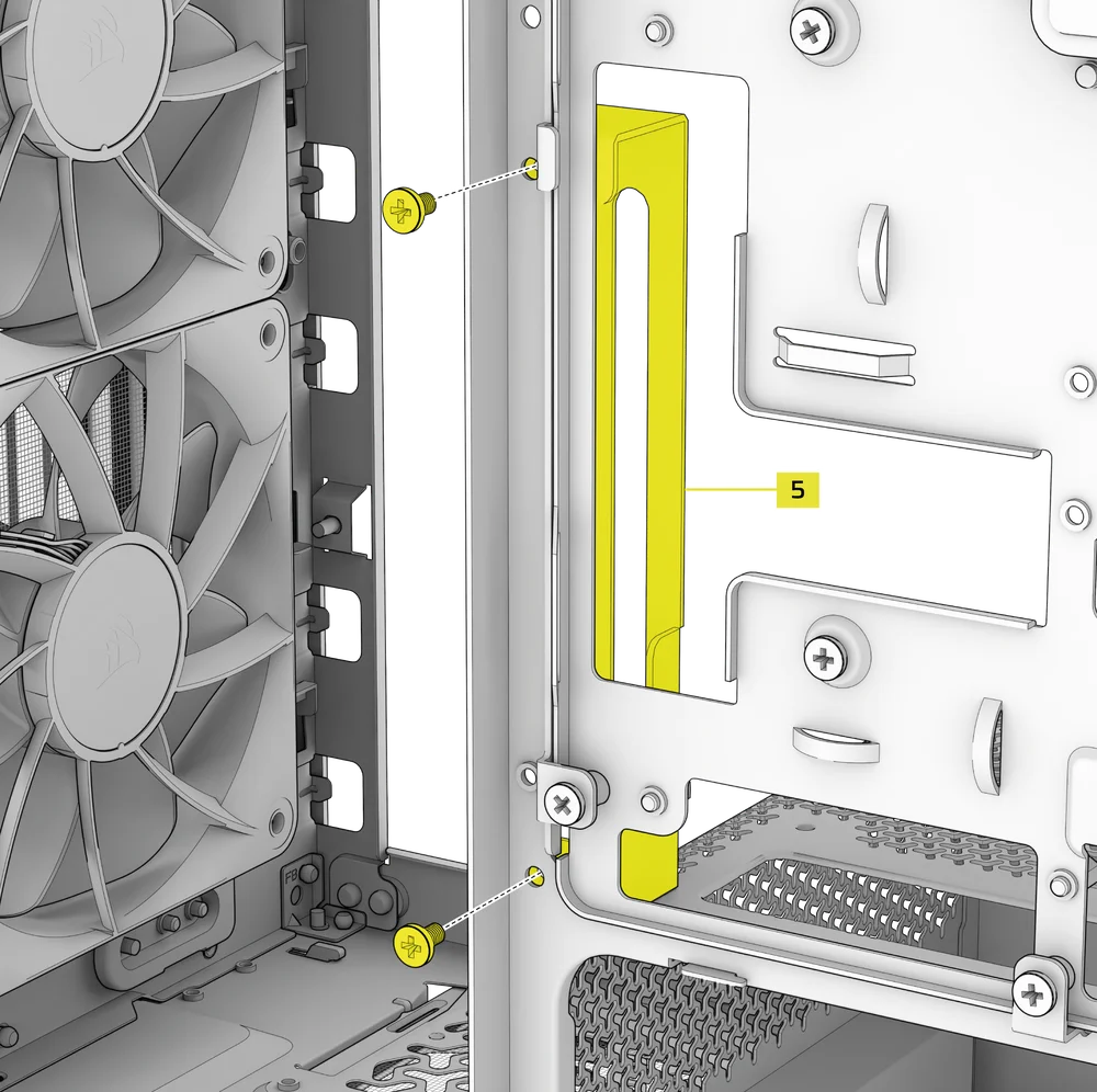 Anti Sag Arm Mini Mount on FRAME 4000D - QSG Visual