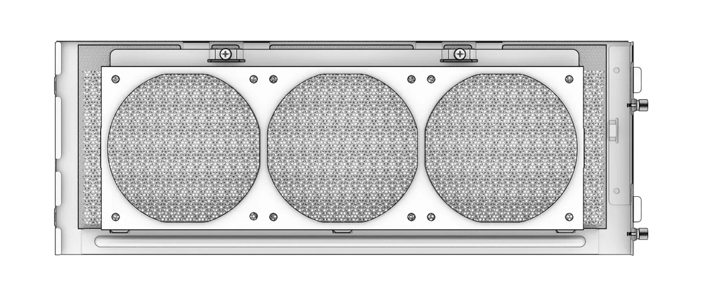 FRAME 4000D Colda Air Intake Fan BRacket - QSG Visual