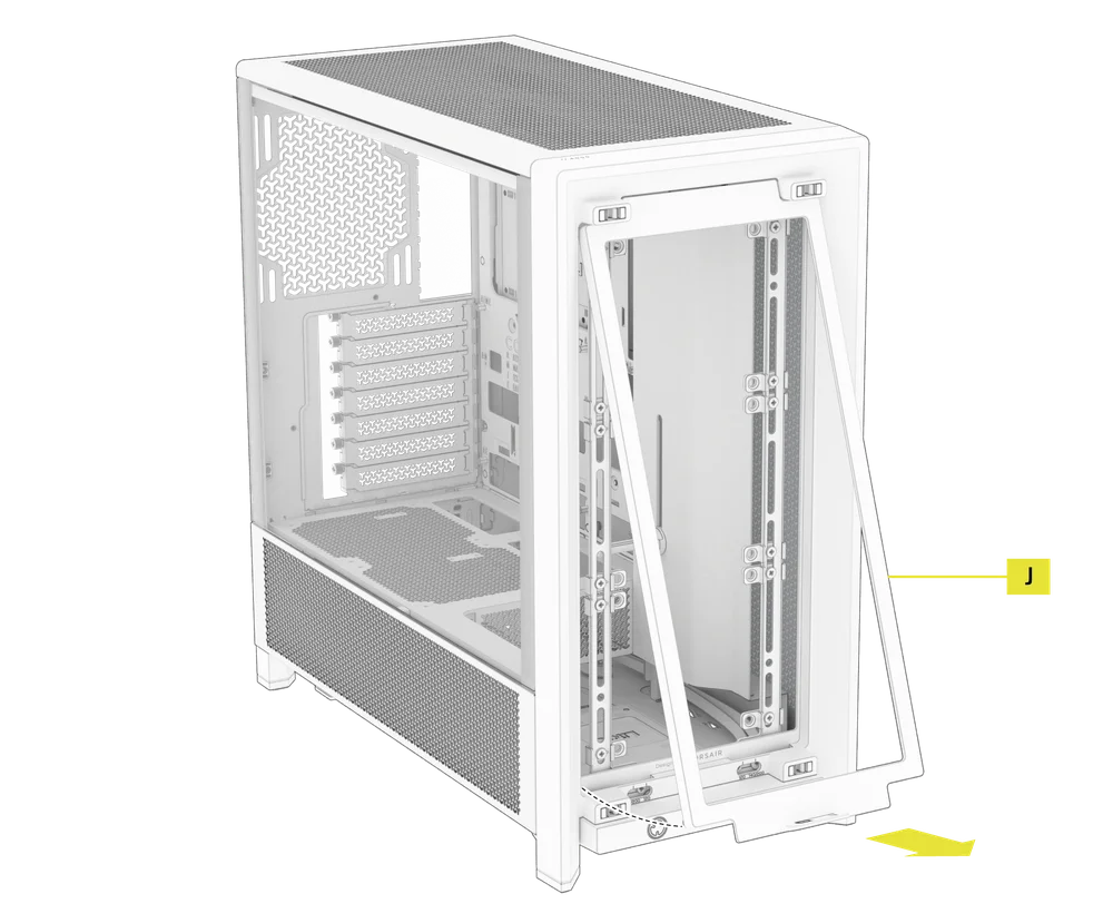 FRAME 4000D Front Filter Removal - QSG Visual