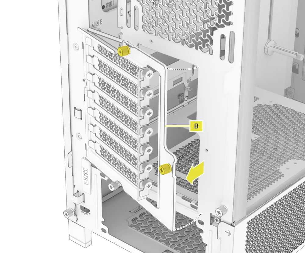 FRAME 4000D PCI Plate Removal - QSG Visual