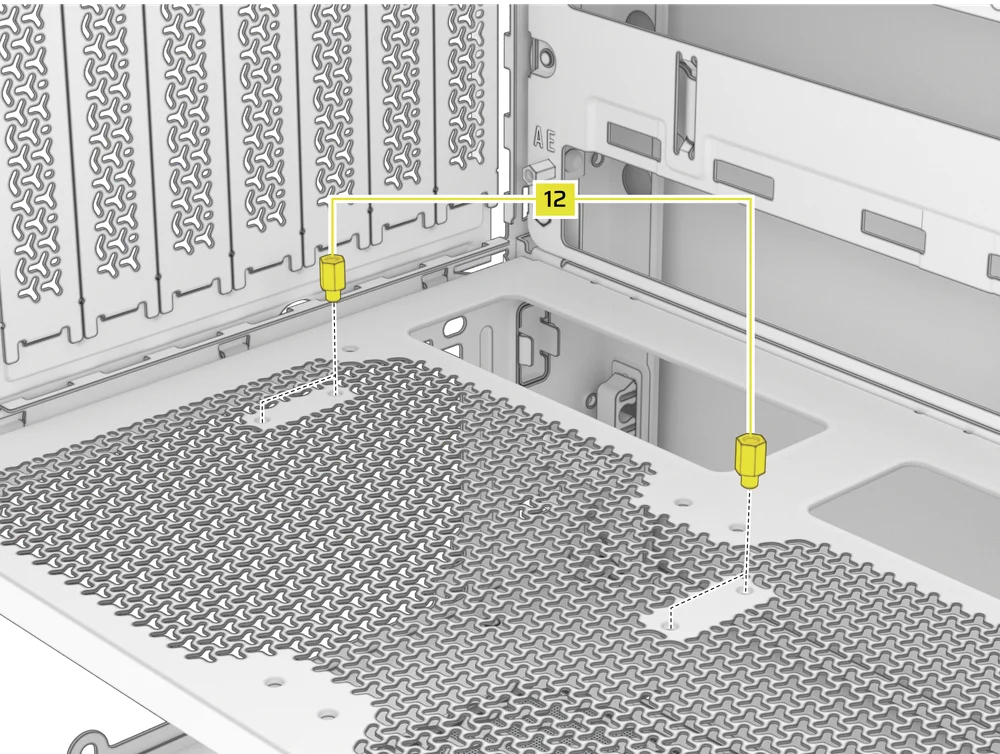 FRAME 4000D Vertical Standoffs - QSG Visual