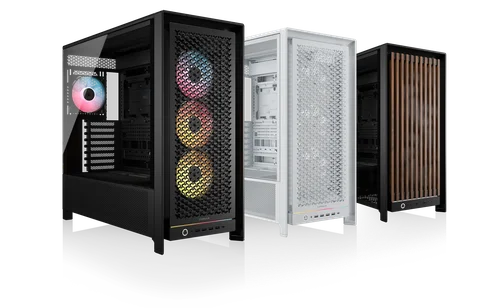 FRAME 5000D RS ARGB High-Airflow Mid-Tower PC Case - White