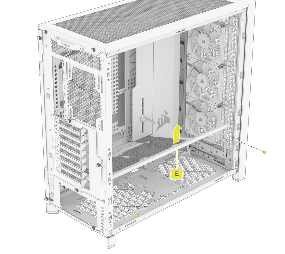 FRAME 5000 PSU Shroud Removal - QSG Visual