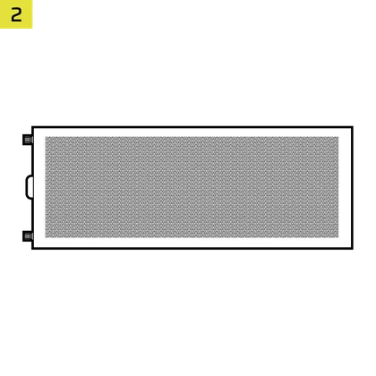 FRAME 5000D Air Intake Fan Panel - QSG Visual