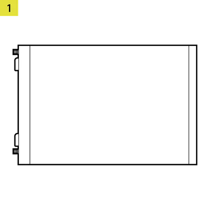 FRAME 5000D Top Glass Panel - QSG Visual