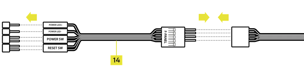 Front panel I/O adapter - QSG