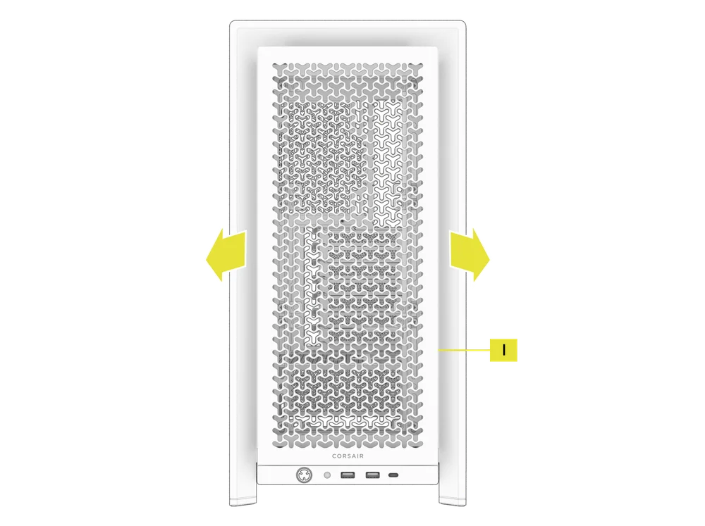 FRAME 4000 Front Panel Removal - QSG