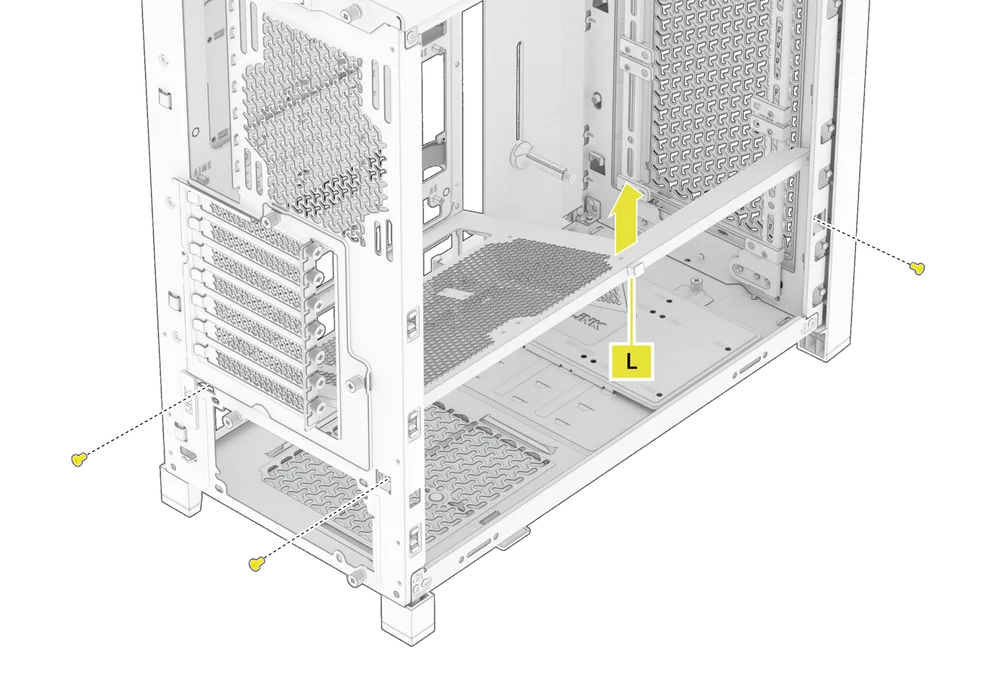FRAME 4000 PSU Shroud Removal - QSG Visual