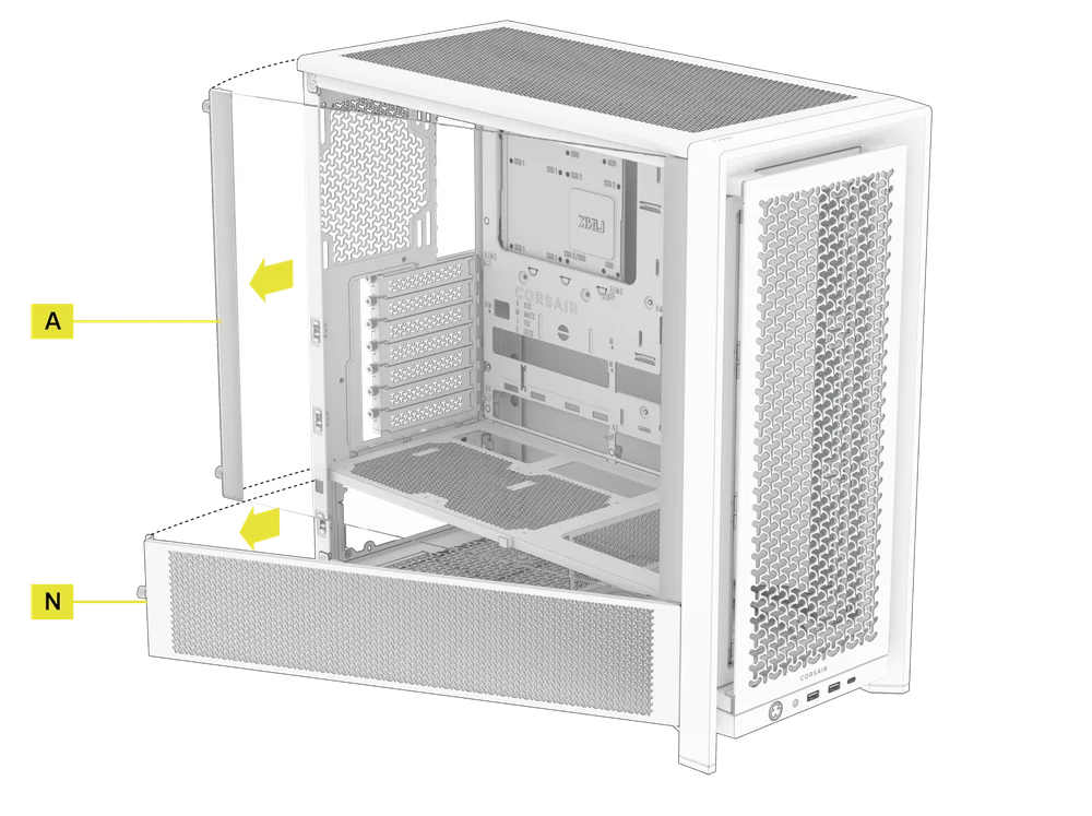 FRAME 4000 Panel Removal - QSG