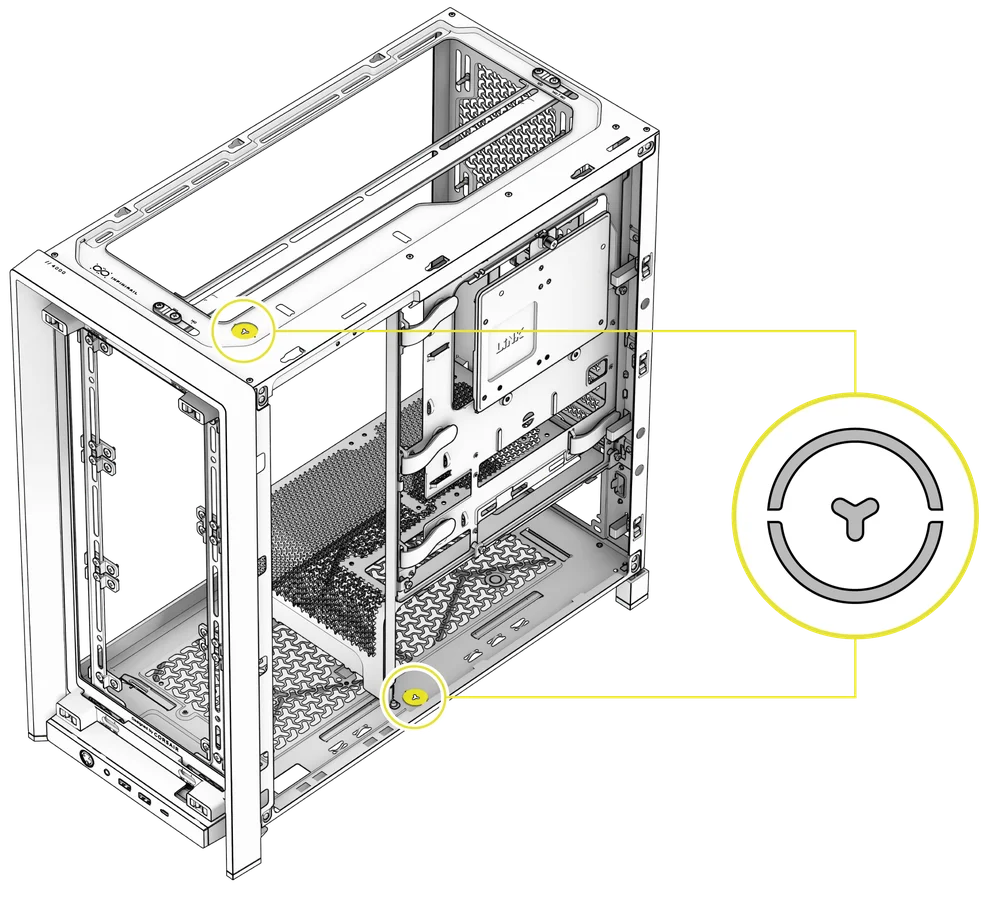 FRAME 4000 HYDRO X Fill Ports - QSG
