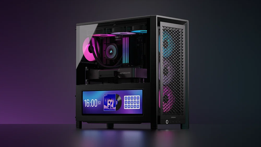 FRAME 4000D LCD RS ARGB: Everything You Need to Know | CORSAIR