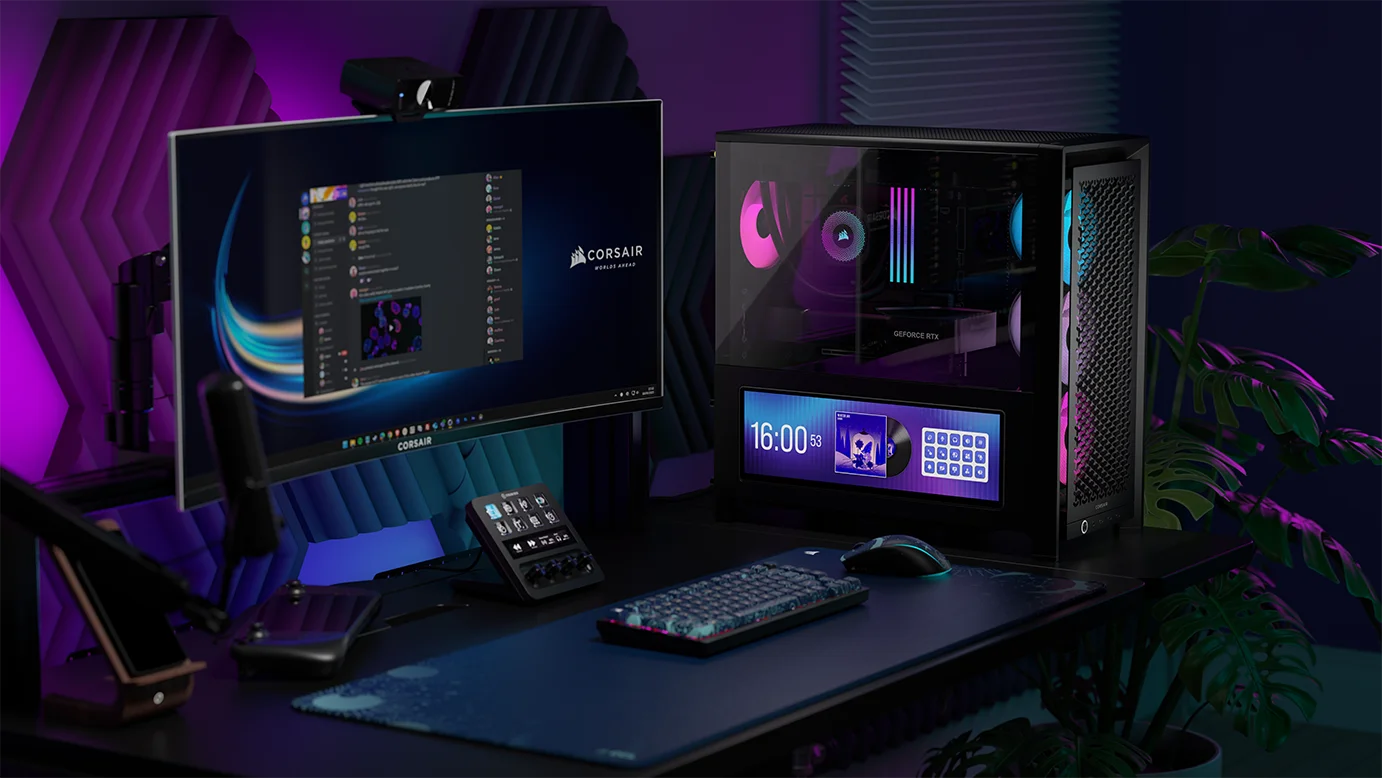 FRAME 4000D LCD RS ARGB: Tudo o que precisa de saber | CORSAIR