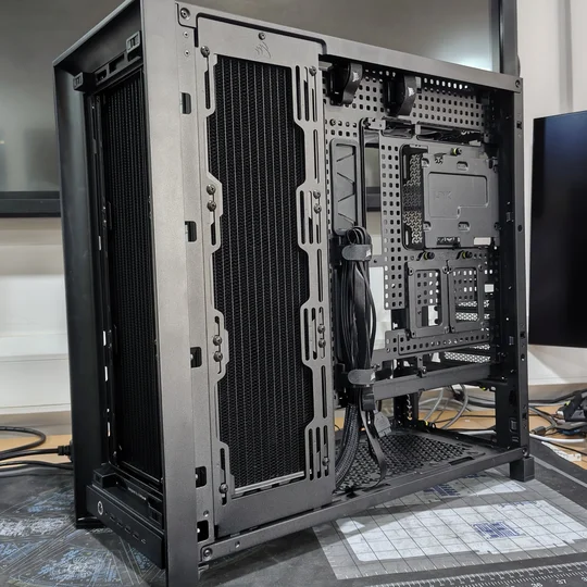 FRAME 5000D side radiator installation