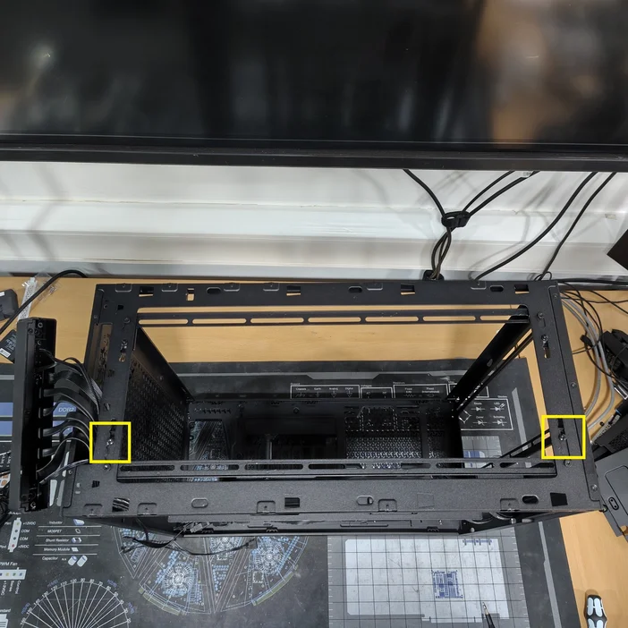 FRAME 5000D triple 420mm Bezel removal