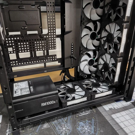 FRAME 5000D PSU with bottom 140mm fans