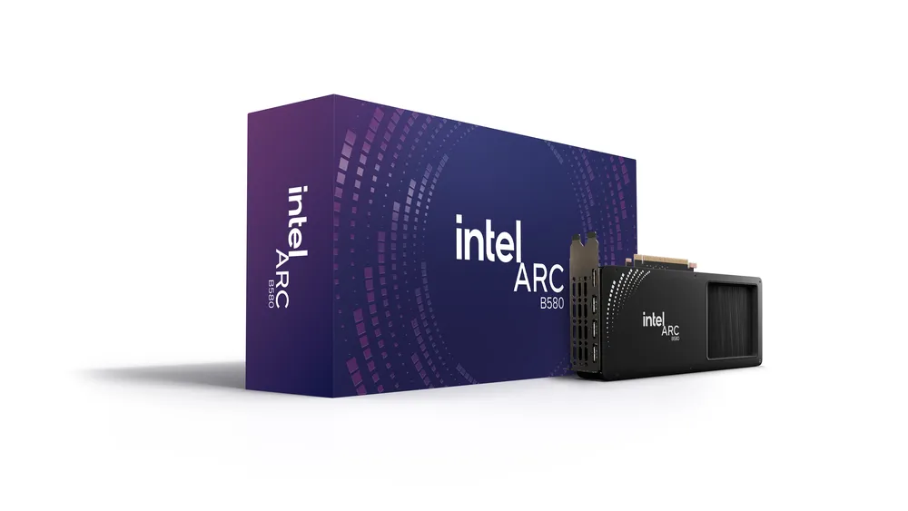 Intel Arc B580 Shot