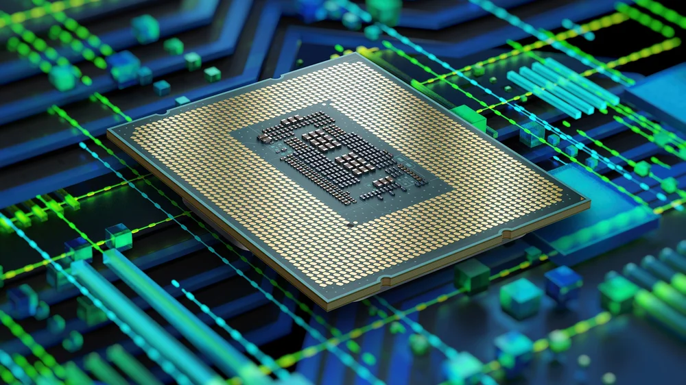 Render of an Intel 12th Gen Desktop CPU
