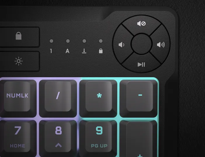 K55 Core Dedicated media keysd