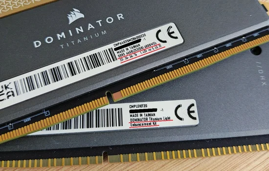 Light enhancement kit vs real corsair RAM