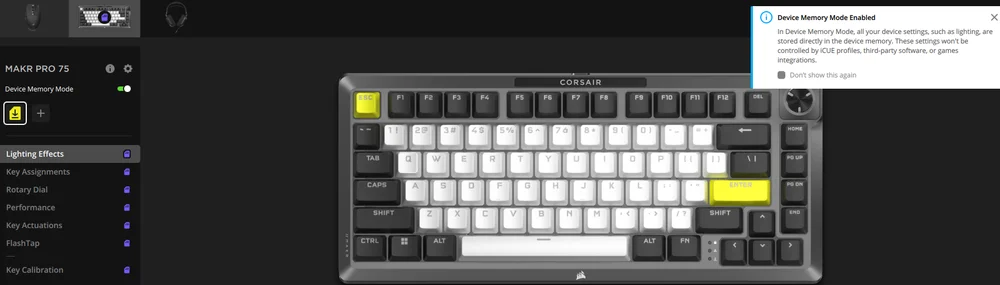 MAKR_PRO_75_Device_Memory_Mode