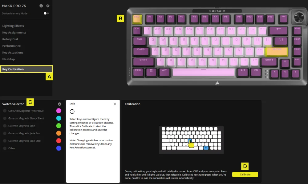 MAKR_PRO_75_iCUE_Key_Calibration