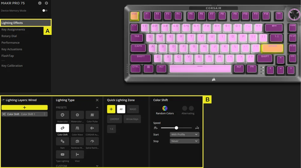 MAKR_PRO_75_iCUE_Lighting_Effect