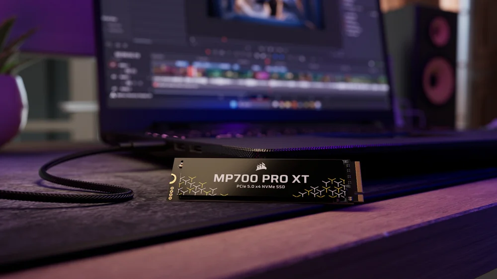 MP700 PRO XT on a desk