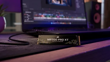 MP700 PRO XT on a desk