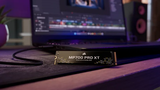MP700 PRO XT on a desk