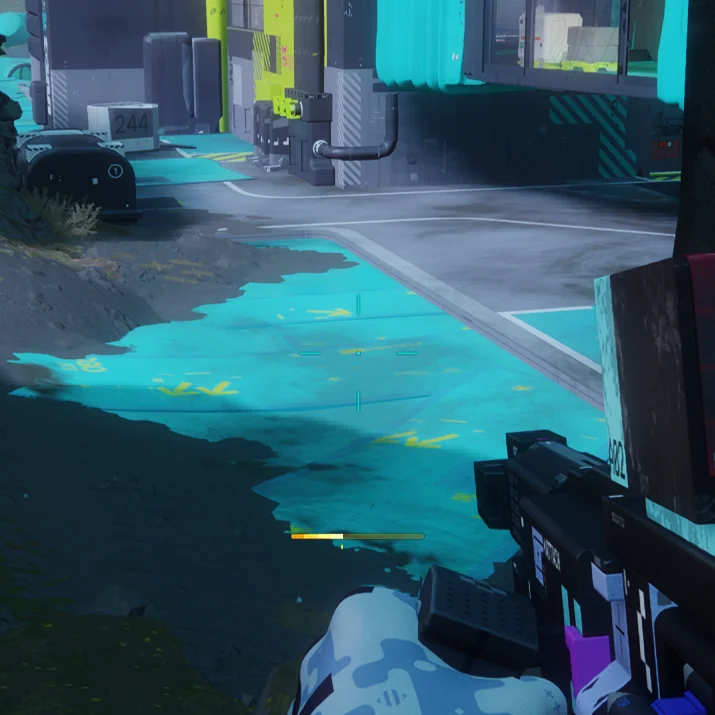 Marathon Crosshair Cyan