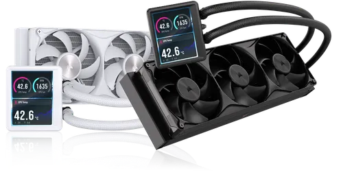 CORSAIR NAUTILUS II 240 / 360 RS LCD